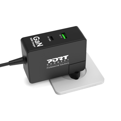 Chargeur mural international GaN 100W USB-C/USB-A - Port - 2