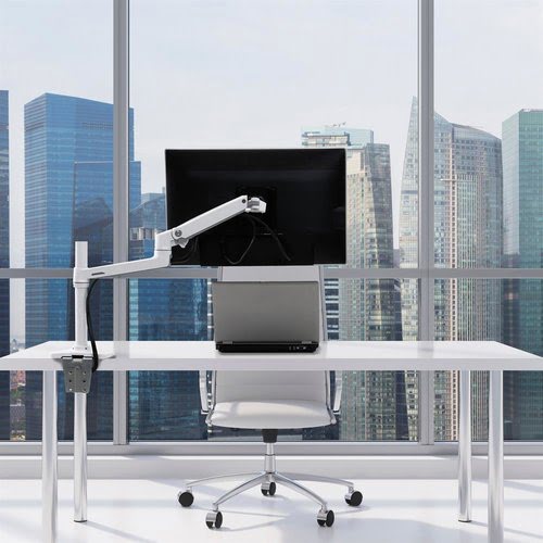 LX DESK MOUNT LCD MONITOR ARM TALL POLE - Achat / Vente sur grosbill.com - 2