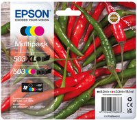 Epson Ink/503XL Chillies CMYK SEC - Achat / Vente Consommable imprimante sur grosbill.com - 0