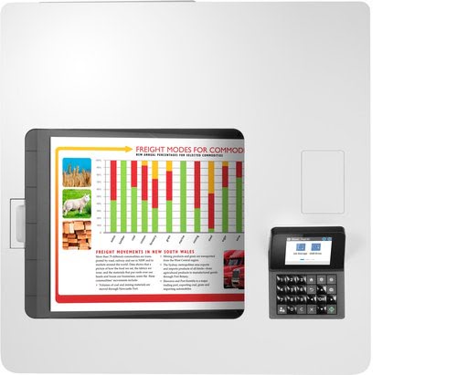LASERJET COLOR M554DN (7ZU81A) - Achat / Vente sur grosbill.com - 4