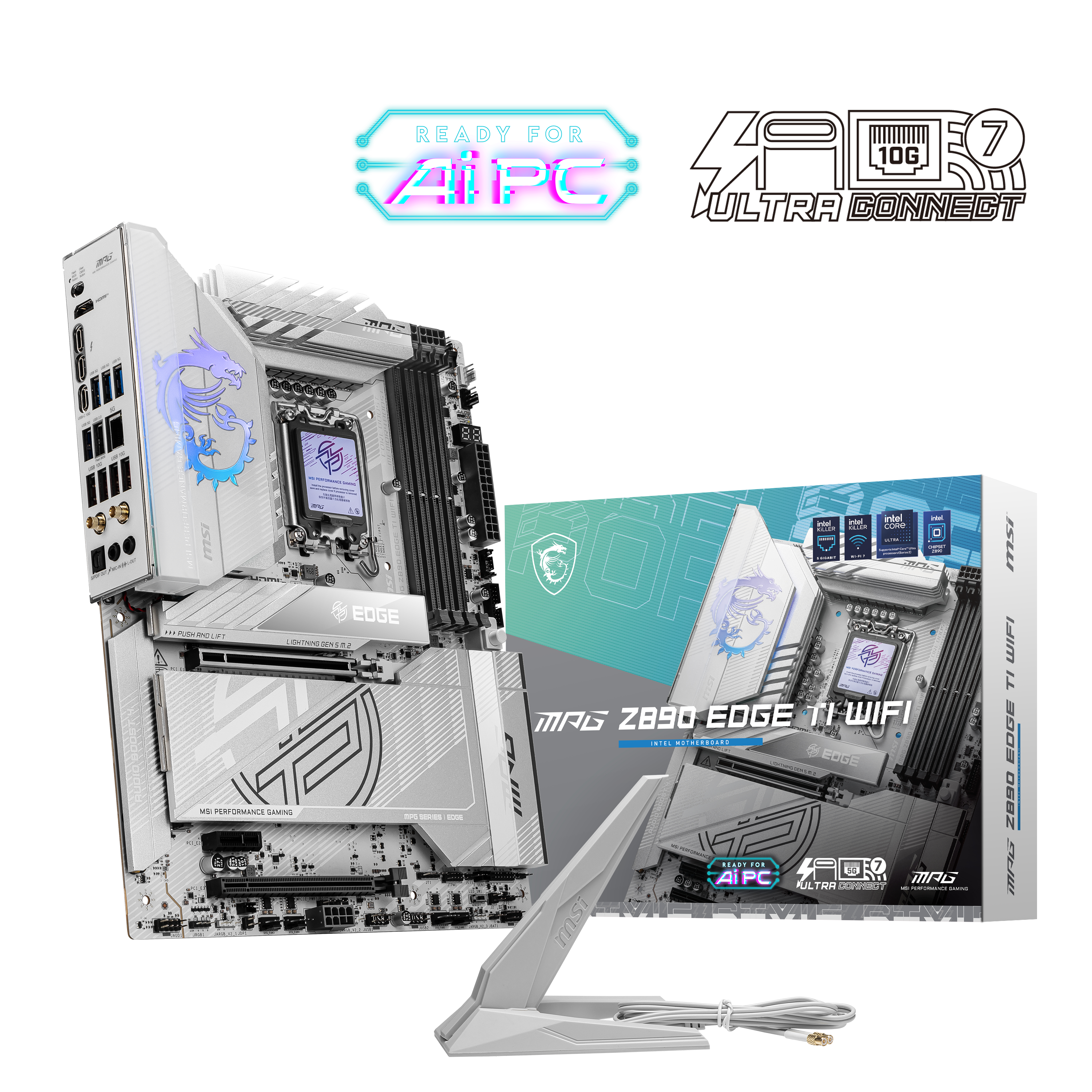 MSI MPG Z890 EDGE TI WIFI ATX  - Carte mère MSI - grosbill.com - 5