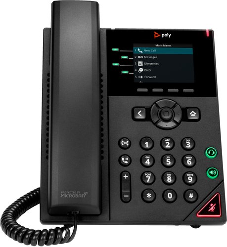 VVX 250 4-LINE BIZ-IP-PHONE - Achat / Vente sur grosbill.com - 0