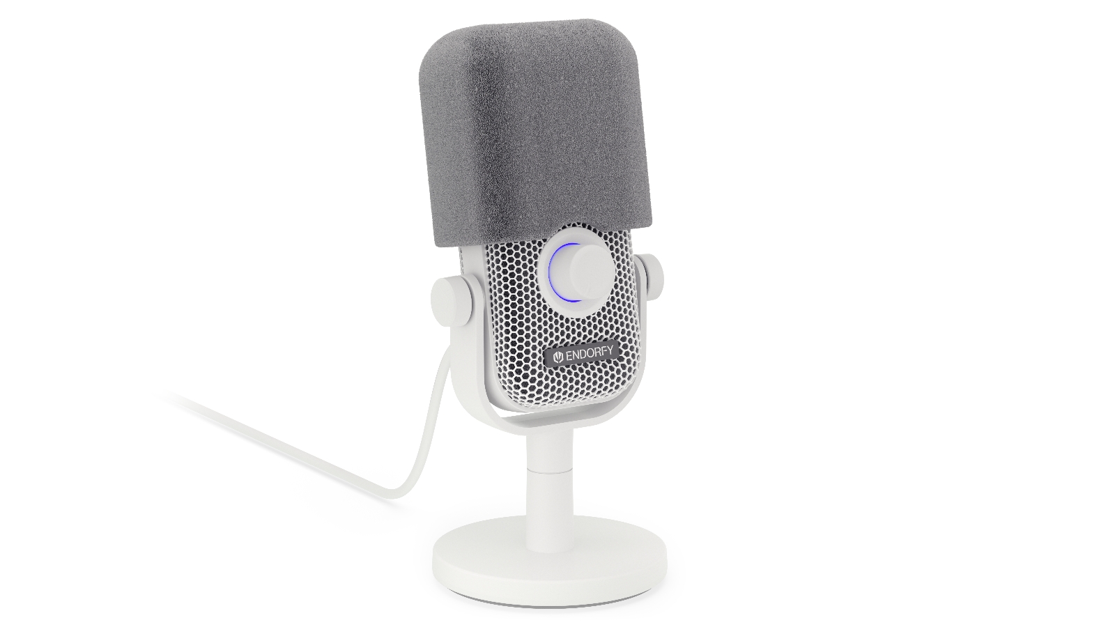 ENDORFY  Solum Voice S Onyx - Microphone - Blanc (EY1B015) - Achat / Vente Accessoire Streaming / Vlogging  sur grosbill.com - 1
