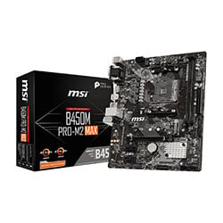 MSI B450M PRO-M2 MAX - B450/AM4/mATX