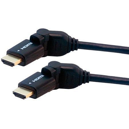 MCL Samar Câble HDMI orientable haute vitesse 3D avec Ethernet mâle / mâle 1.8m (MC385C-2M) - Achat / Vente Réseau divers sur grosbill.com - 0