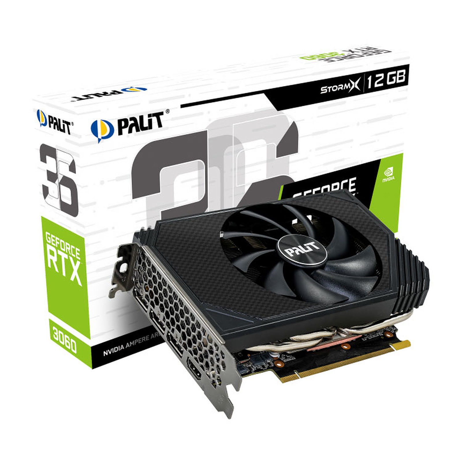 Palit RTX 3060 STORMX LHR  - Carte graphique Palit - grosbill.com - 0