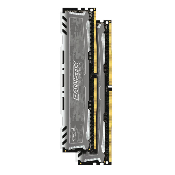 Ballistix  16Go DDR4 2666MHz PC21300 - Mémoire PC Ballistix sur grosbill.com - 2