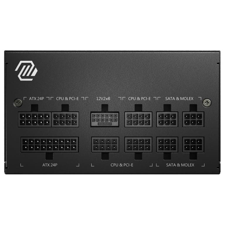 MSI 80+ GOLD FM (750W) - Alimentation MSI - grosbill.com - 1