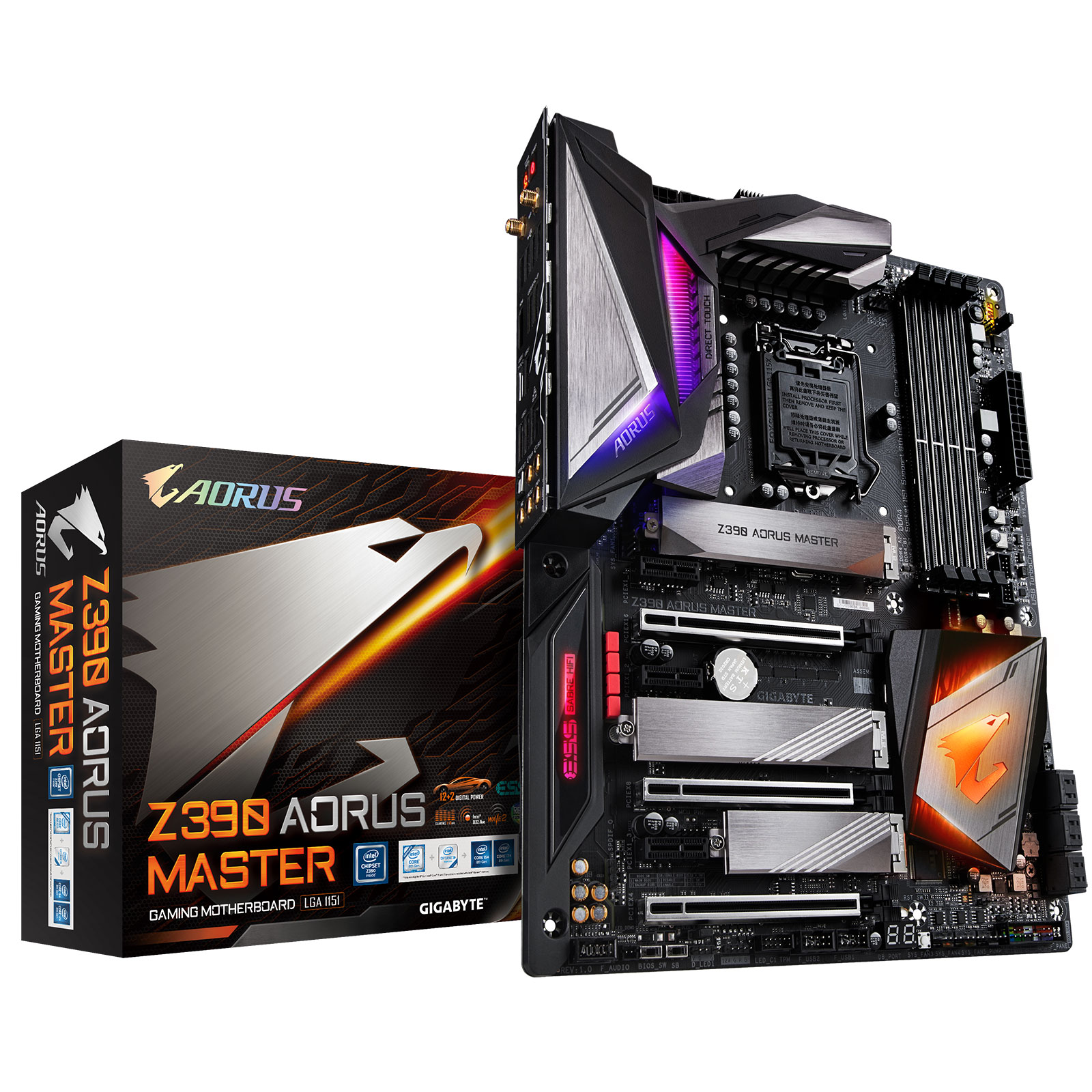 Gigabyte Z390 AORUS MASTER ATX  - Carte mère Gigabyte - 0