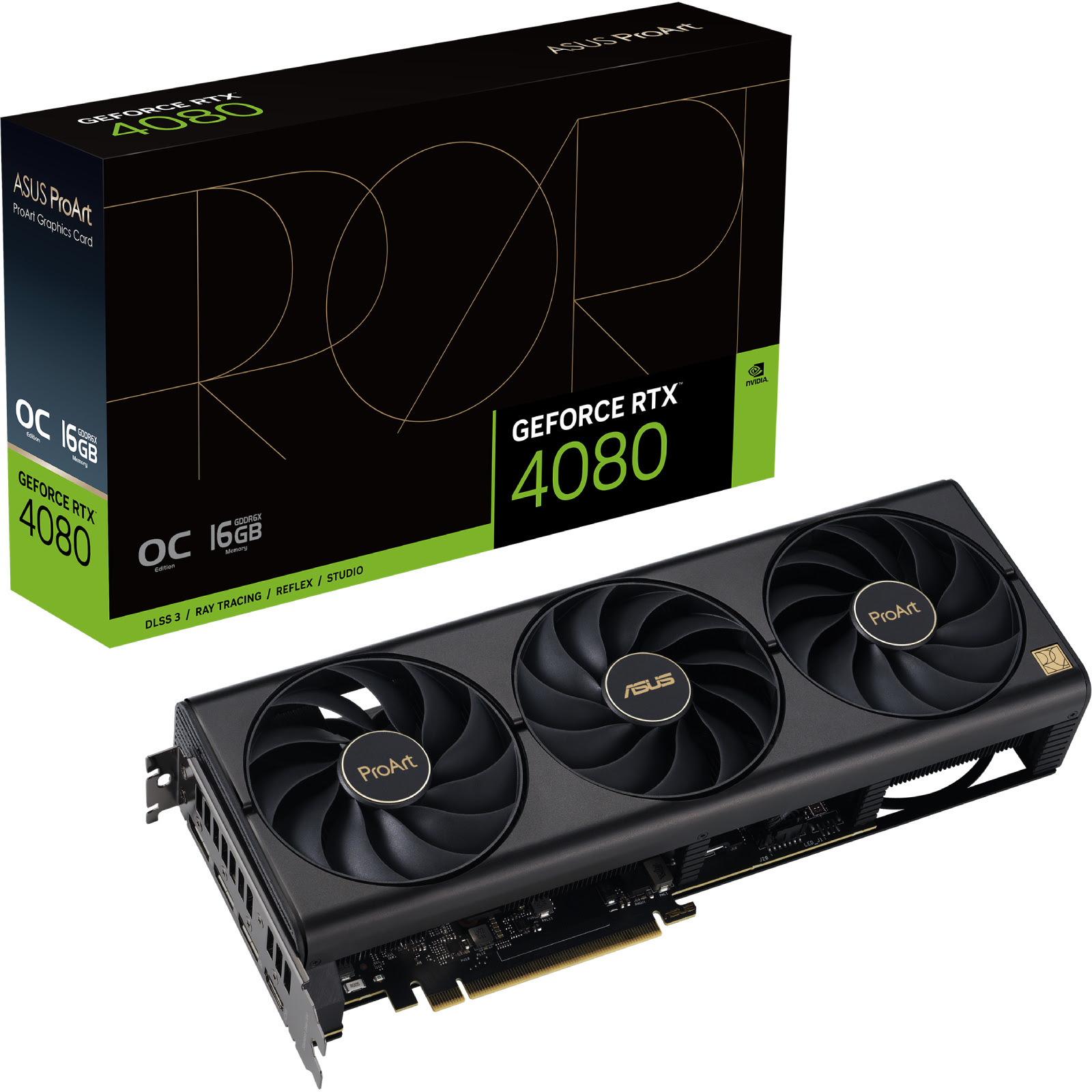 Asus PROART RTX4080 O16G  - Carte graphique Asus - grosbill.com - 1