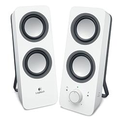 Logitech 2HP - Multimedia Speakers Z200 Snow White