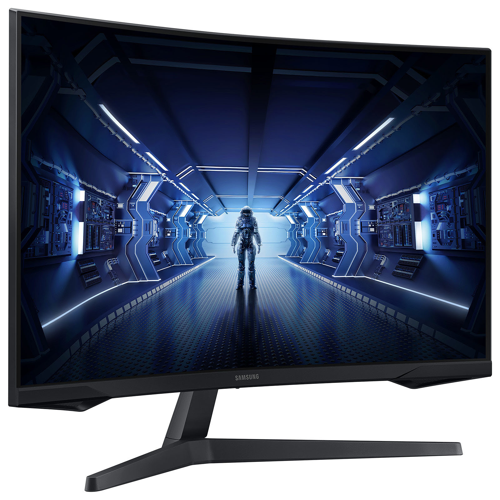 Samsung 32 pouces  LC32G55TQWUXEN - Ecran PC Samsung - grosbill.com - 4