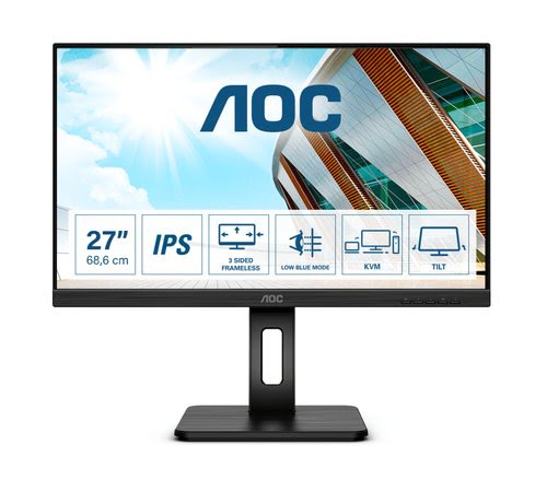 AOC P2 27P2C 27 LED Full HD 4 ms Black
