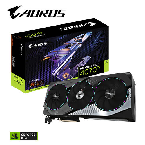 Gigabyte GeForce RTX 4070 Ti ELITE OC 12G - Carte graphique - 9