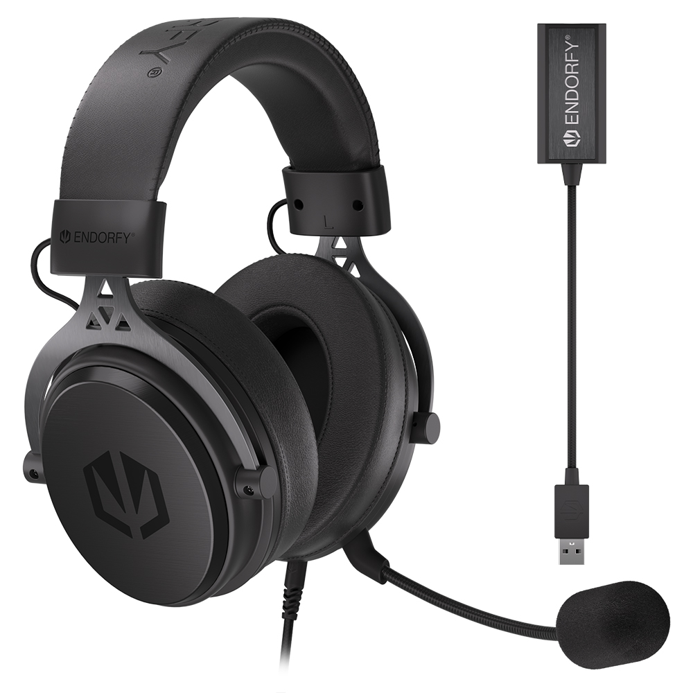 ENDORFY  VIRO Plus USB Stereo Noir - Micro-casque - grosbill.com - 9