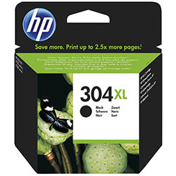 HP Cartouche d'encre noir 304XL - N9K08AE