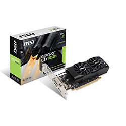 MSI GTX1050Ti 4GT LP - GTX1050Ti/4G/DP/HDMI/DVI