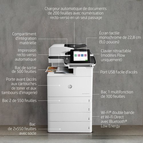 HP Color LaserJet Enterprise MFP M776z - Achat / Vente sur grosbill.com - 13
