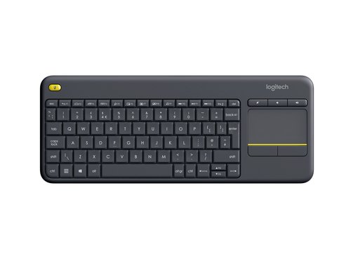 WIRELESS TOUCH KEYBOARD K400+ - Achat / Vente sur grosbill.com - 0