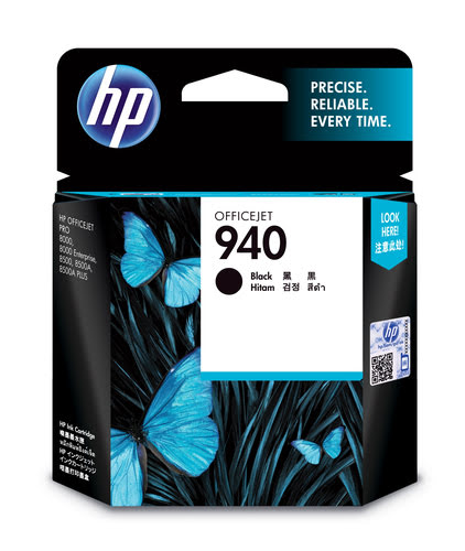 HP Cartouche N° 940 Noir - C4902AE