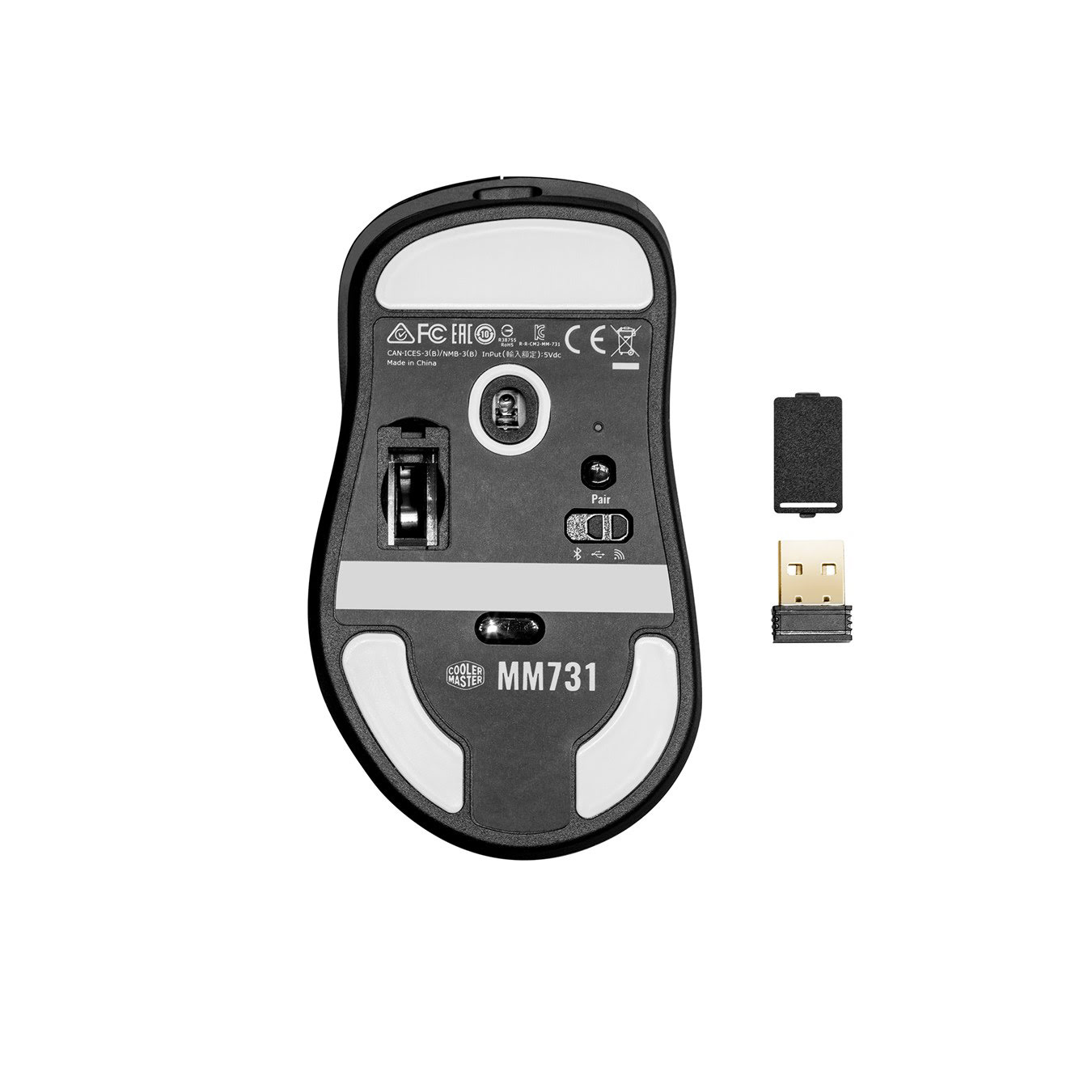 Cooler Master MM731 Hybride Noire Matte - Souris PC Cooler Master - 6