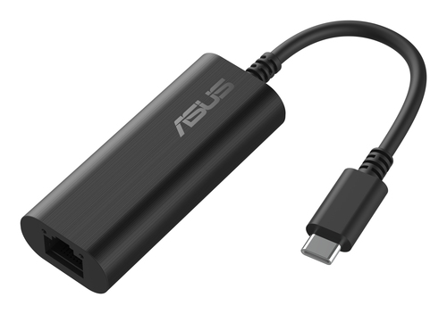 Adaptateur USB-C vers RJ45 - 0.1m - Noir - Connectique réseau - 3