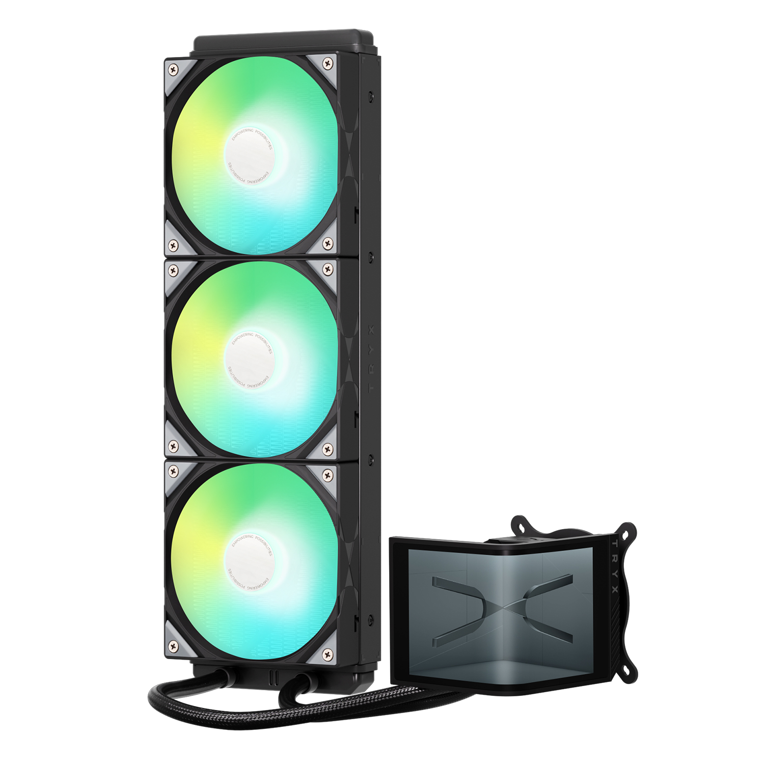 TRYX PANORAMA SE ARGB 360 - Noir - Watercooling TRYX - grosbill.com - 2