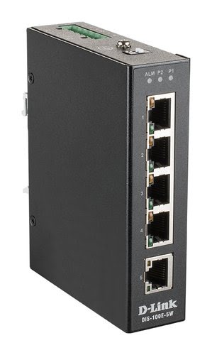 5 Port Unmanaged Switch with 5 x 10/100 - Achat / Vente sur grosbill.com - 0