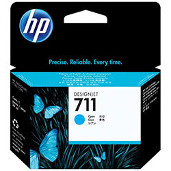 HP Cartouche Cyan 711 - CZ130A