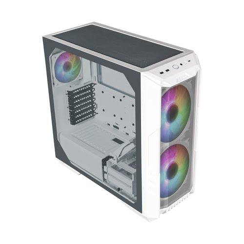 Cooler Master HAF 500, Midi-Tower, ARGB, Tempered Glass - weiÃŸ - Achat / Vente sur grosbill.com - 6
