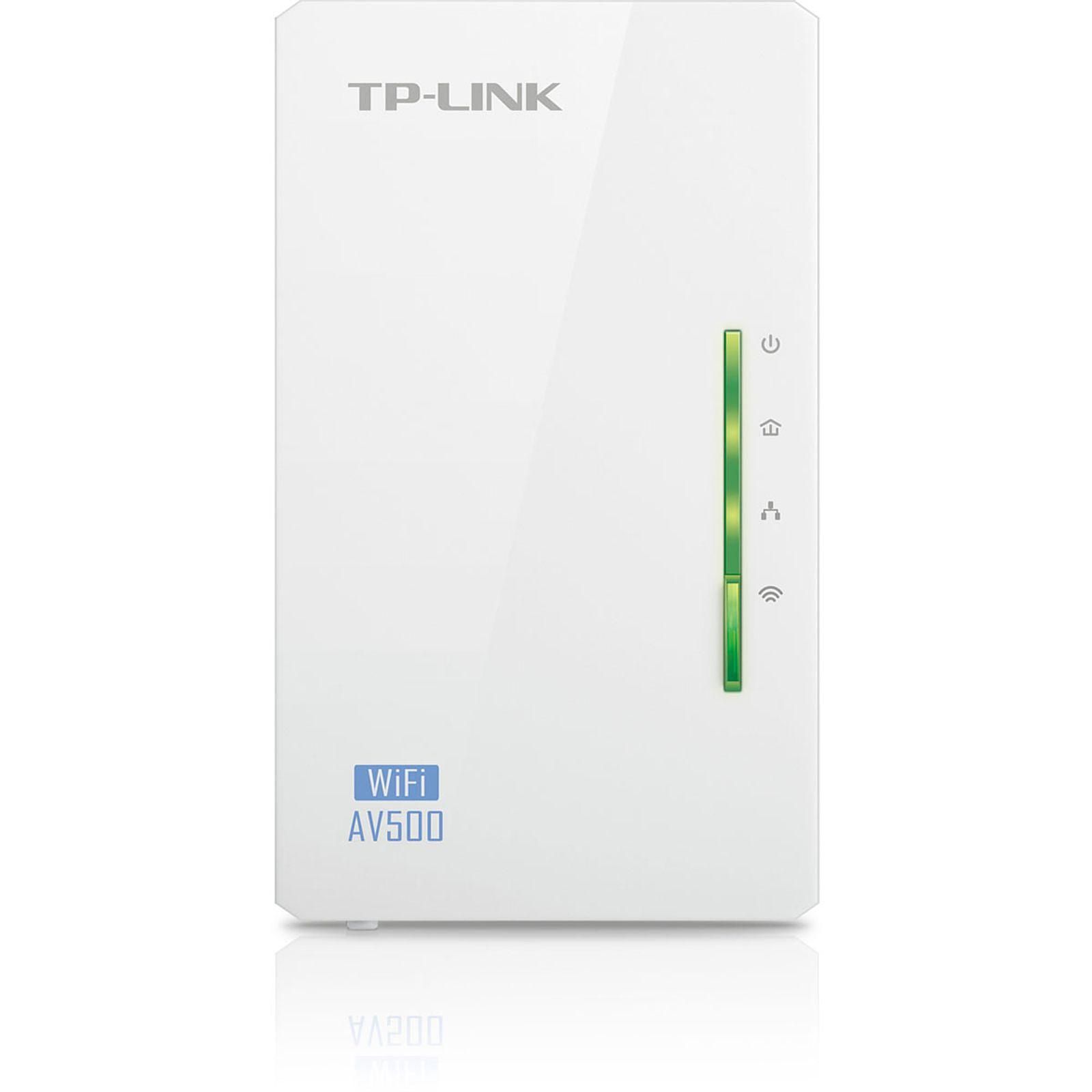 TP-Link TL-WPA4220 WiFi Extender CPL 500Mbps/WiFi 300Mbps  - Adaptateur CPL - 1