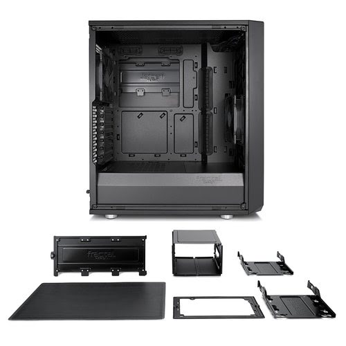 Fractal Design Meshify C Midi-Tower - schwarz - Achat / Vente sur grosbill.com - 17