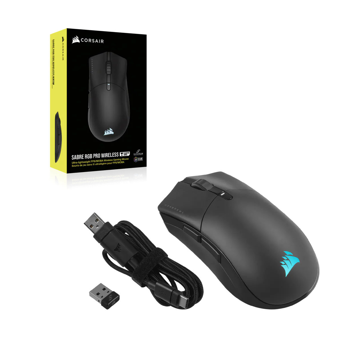 Corsair Sabre Pro Sans Fil - Souris PC Corsair - grosbill.com - 1