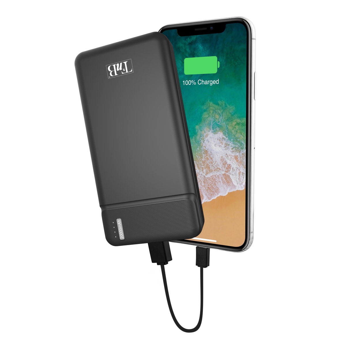 image produit T'nB Powerbank 2xUSB 20 000 mAh / 10W Grosbill