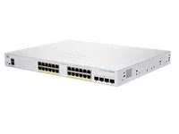 Cisco CBS250 Smart 24-port GE PoE 4x1G SFP