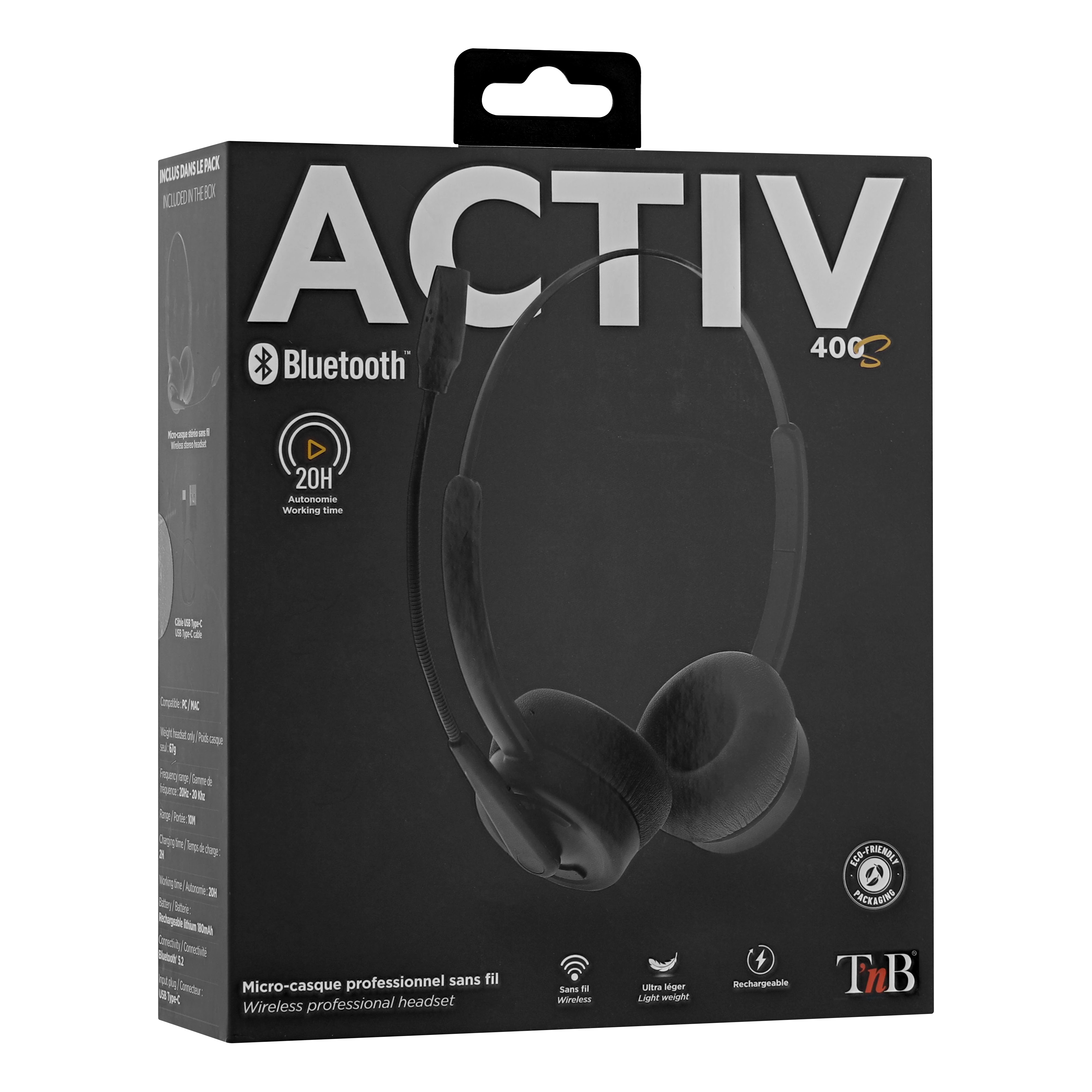 T'nB Activ 400S - Bluetooth stéréo