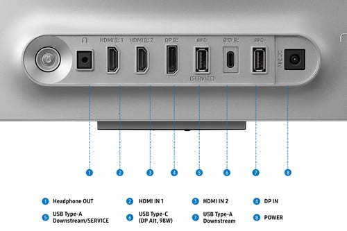 Samsung 32 pouces  LS32HG802SUXEN - Ecran PC Samsung - grosbill.com - 9
