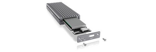 ICY BOX externes M.2 PCIe NVMe FestplattenghÃ¤use, IB-1817M-C31 - anthrazit - Achat / Vente sur grosbill.com - 2