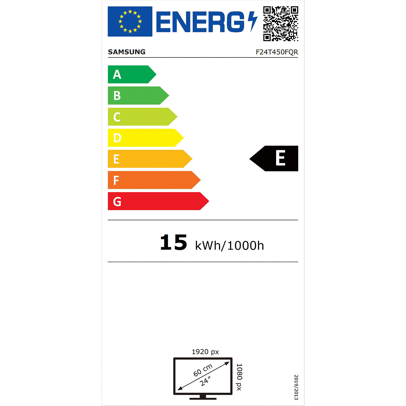 Samsung 24 pouces  LF24T450FQRXEN - Ecran PC Samsung - grosbill.com - 4