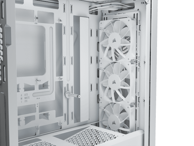 Corsair 3200D RS Blanc Blanc - Boîtier PC Corsair - grosbill.com - 9