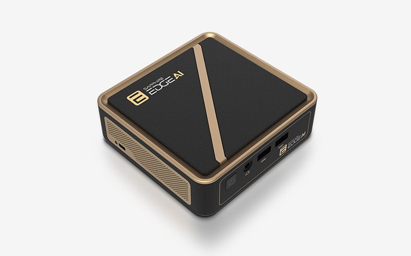 Sapphire EDGE AI Ryzen AI 7 350/So DDR5/M.2 nvme/Wifi/BT - Barebone et Mini-PC - 1