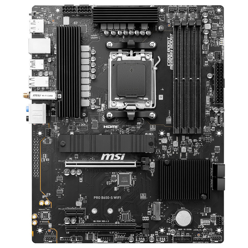 MSI PRO B650-S WIFI ATX  - Carte mère MSI - grosbill.com - 1