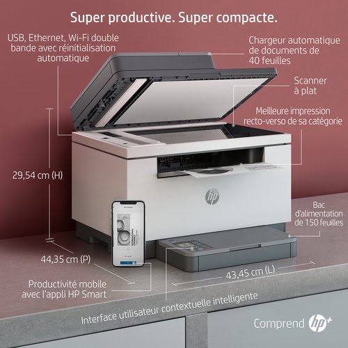 Imprimante multifonction HP LaserJet M234sdwe - grosbill.com - 13