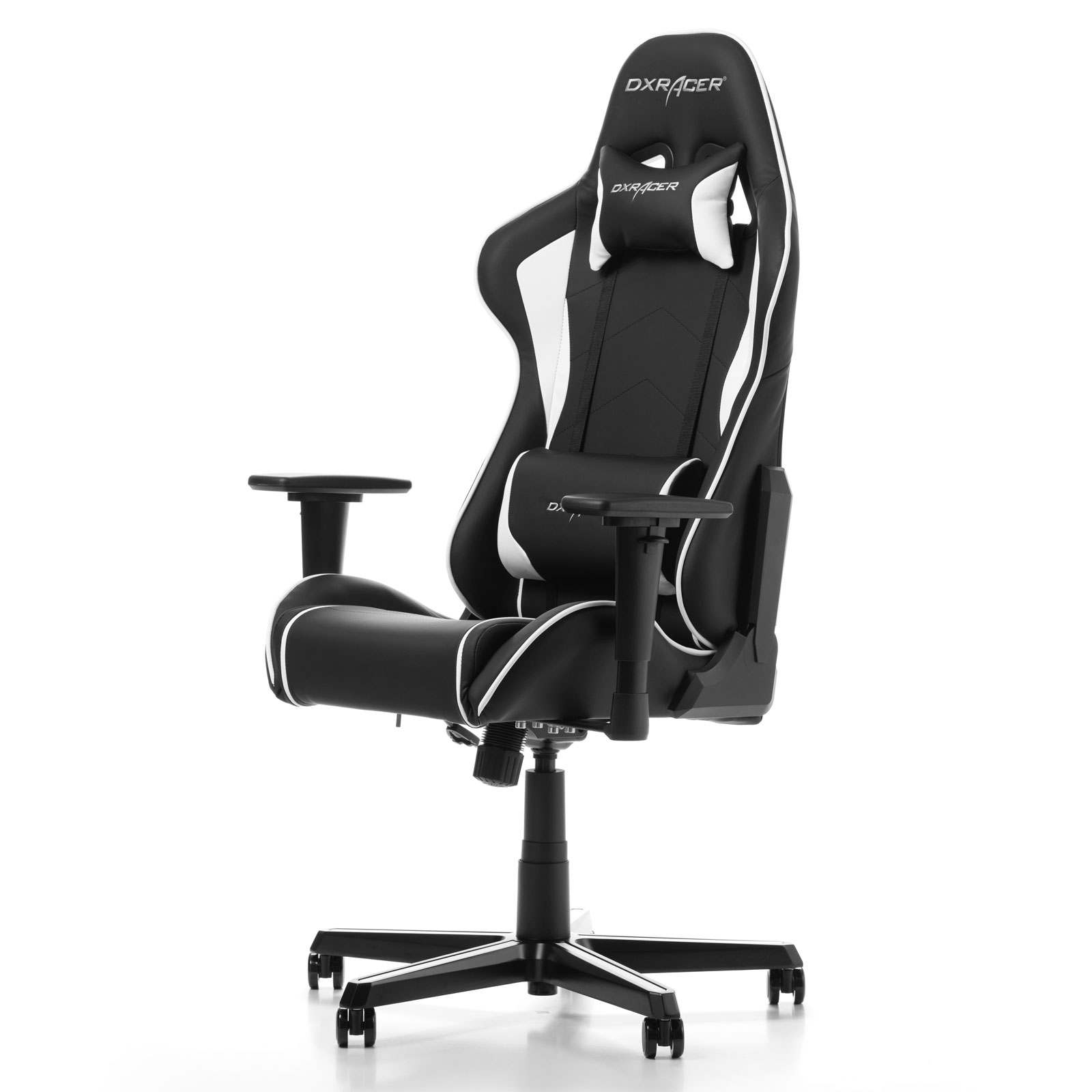 DXRacer Formula F08-NW Noir/Blanc - SiÃ¨ge PC Gamer - grosbill.com
