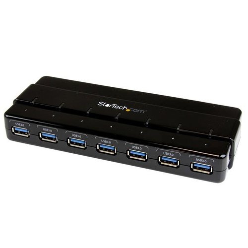 StarTech 7 Port SuperSpeed USB 3.0 Hub w/Adapter