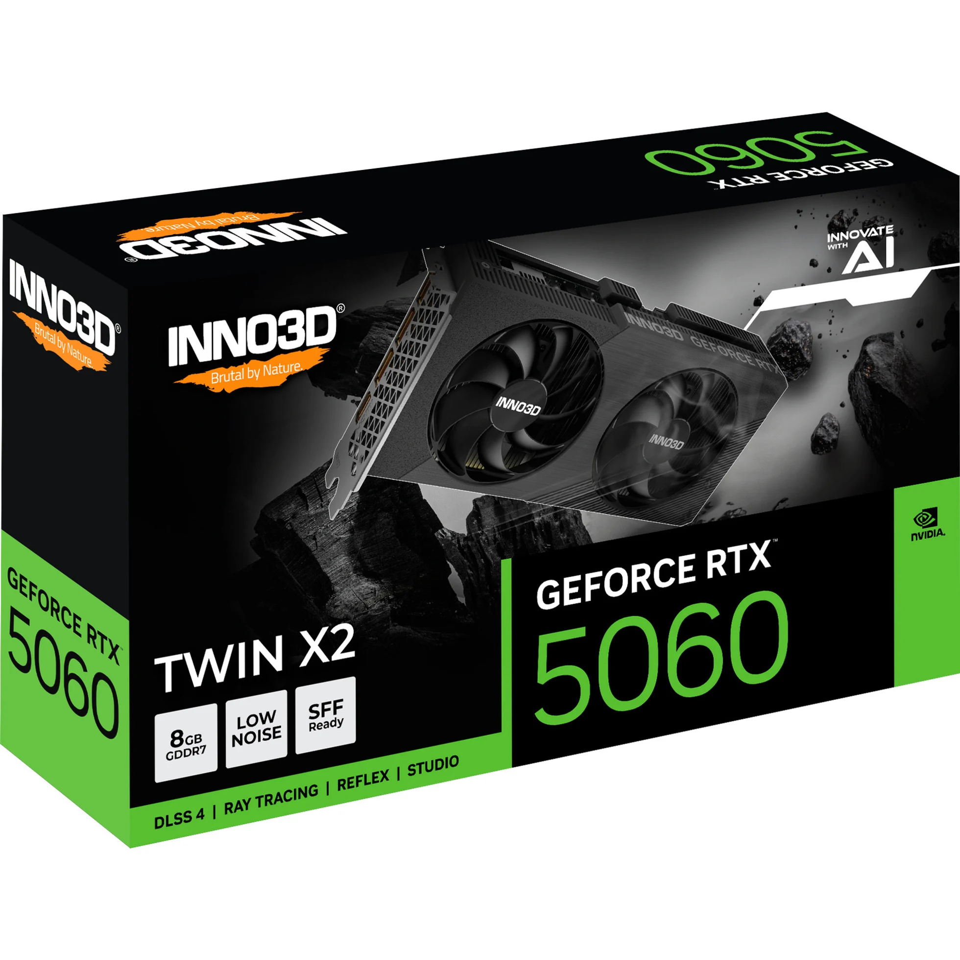 Inno3D GeForce RTX 5060 TWIN X2  - Carte graphique Inno3D - 2