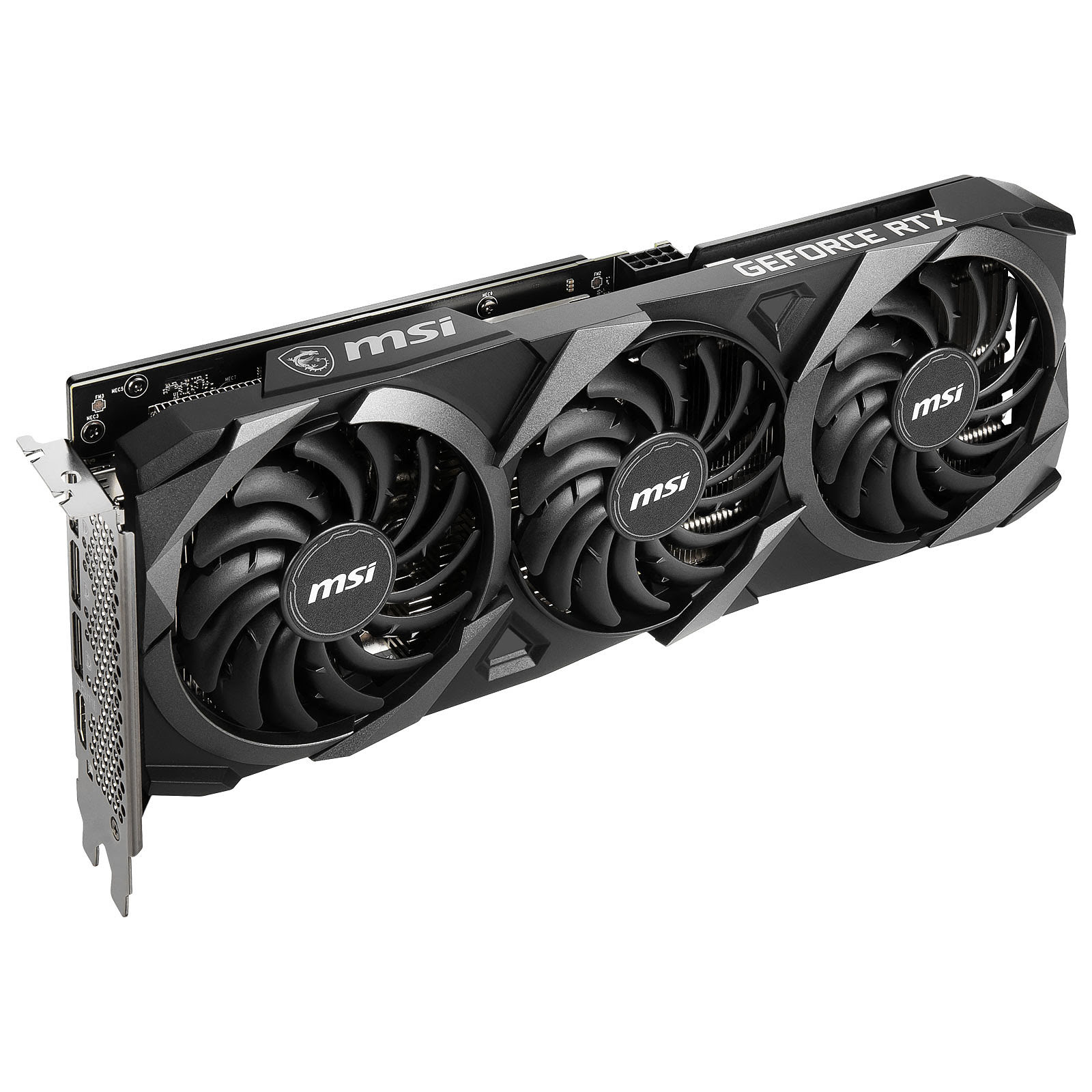 MSI RTX 3060Ti VENTUS 3X 8G OC LHR  - Carte graphique MSI - 3