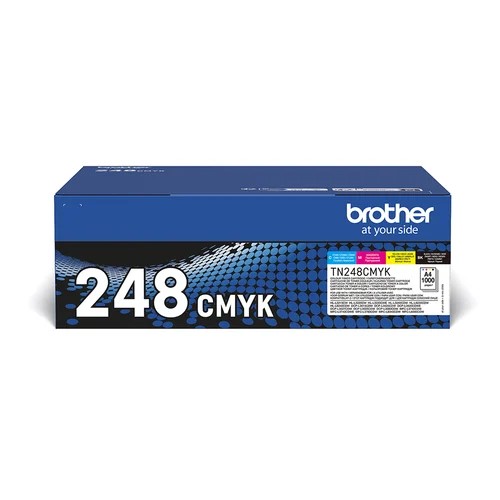 Imprimante multifonction Brother DCP-L3520CDWE Laser + Cartouche TN248 CMYK - 6