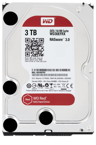 WD WD30EFRX  5400 Tr/min - Disque dur 3.5" interne - grosbill.com - 1