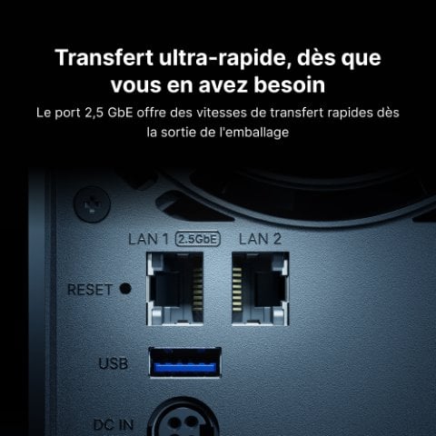 Synology DS425+ - 4 Baies  - Serveur NAS Synology - grosbill.com - 5